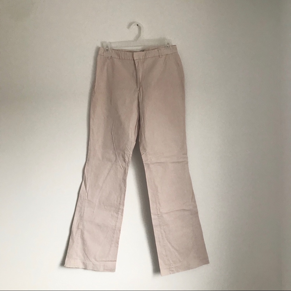 U2 Flared Light Pink/Cream Dress Pants